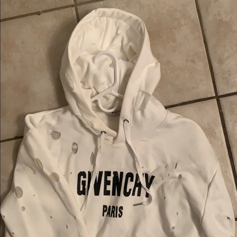 Destroyed Givenchy hoodie